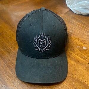 Born Primitive Black Mesh Trucker Hat